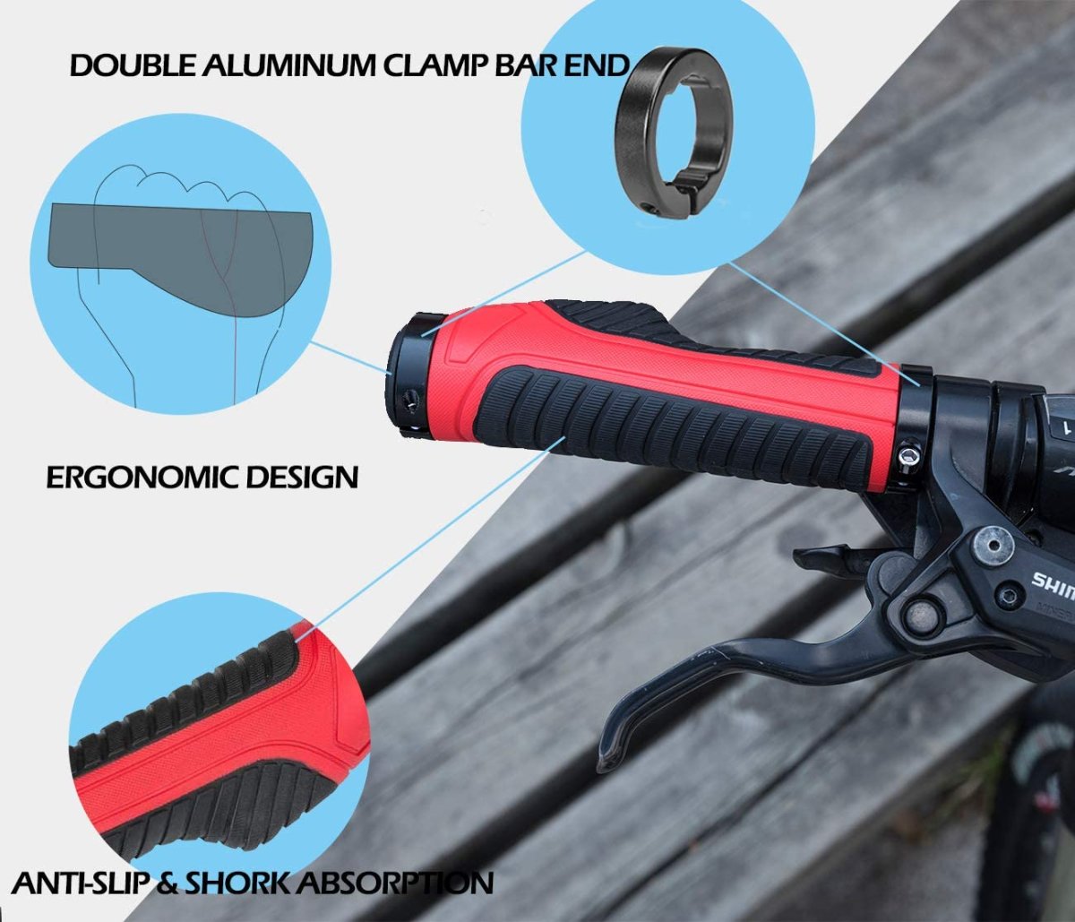 ergonomischer fahrradlenker Fahrradlenkergriffe ROCKBROS Ergonomisch