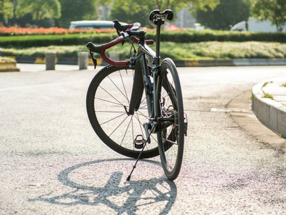 ROCKBROS Fahrradständer Kohlefaser Seitenständer Faltbar Rutschfest