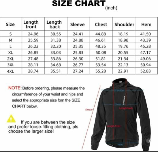 ROCKBROS Jacke für Damen/Herren Fahrradjacke Laufjacke Outdoorsport