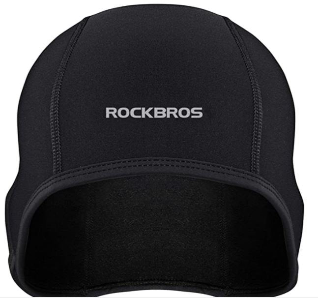 ROCKBROS LF041BK Unterziehmütze Fahrradmütze Winddicht Thermal 2 Stück