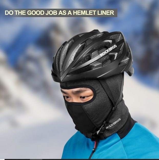 fahrrad winter helm Balaclava Sturmhaube ROCKBROS LF8008 – futurebikeshop.de