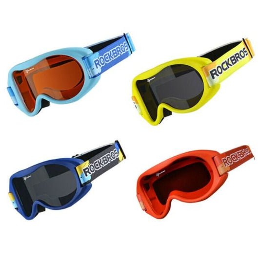 ROCKBROS Skibrille Für Frauen Herren Kinder Goggles Winter Anti-Fog-Skibrille