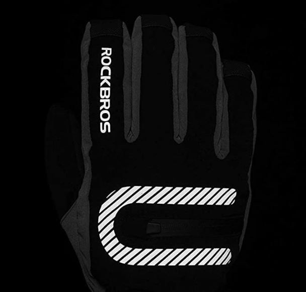 ROCKBROS Skihandschuhe 2 in 1 Handschuhe Frühling, Herbst Vollfinger Winddicht Warme Handschuhe für Outdoor Sports