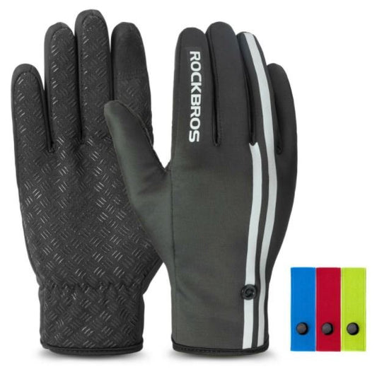 ROCKBROS Vollfinger Handschuhe Fahrradhandschuhe Radsport Touchscreen Rennrad