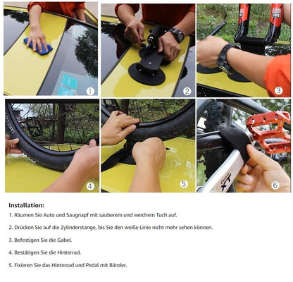 ROCKBROS XP100 Fahrradträger Dachgepäckträger Schnellmontage für 1-3 Fahrräder