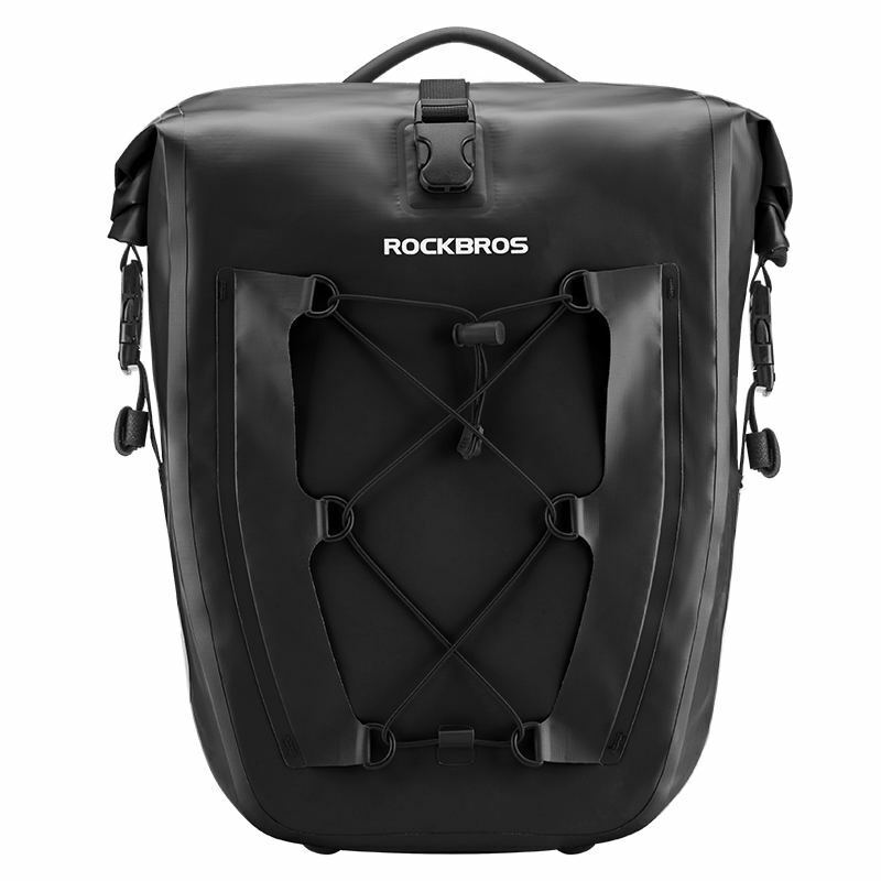 fahrradtaschen packtaschen ROCKBROS Wasserdicht Gepäckträgertasche Packtaschen Fahrradtasche 25L – futurebikeshop.de