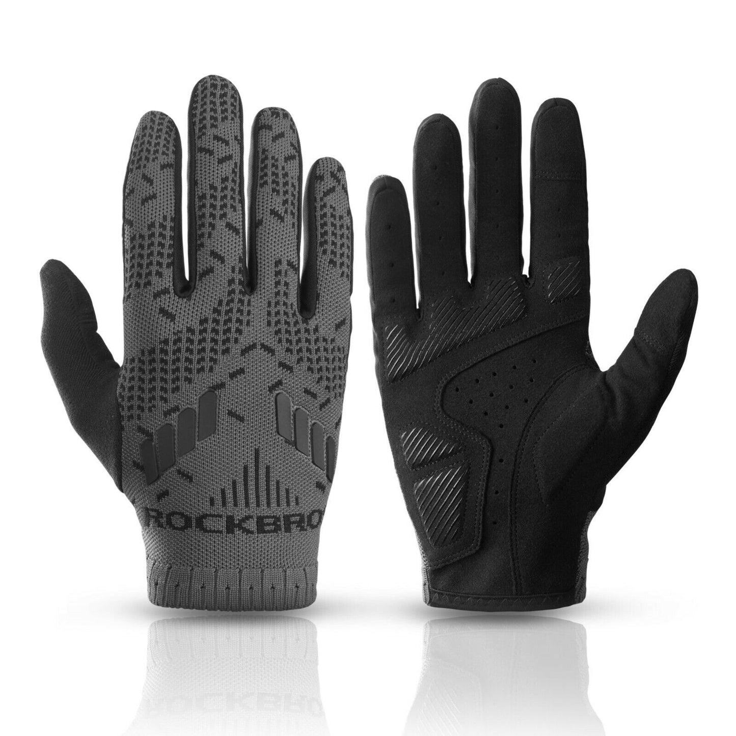 ROCKBROS S255 Handschuhe Fahrradhandschuhe Herbst Touchscreen Outdoor –