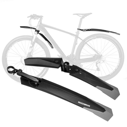 ROCKBROS Fahrrad Schutzblech Set Spritzschutz 26/27.5/28 Zoll MTB Fahr –